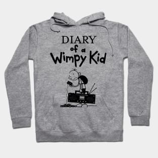 a  kid black Hoodie